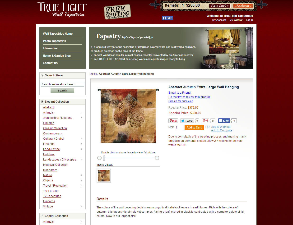 True Light Tapestries image 1